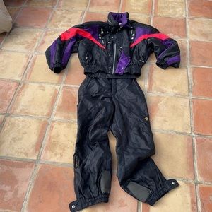 Descente Japanese Ski jacket and pant set -vintage style